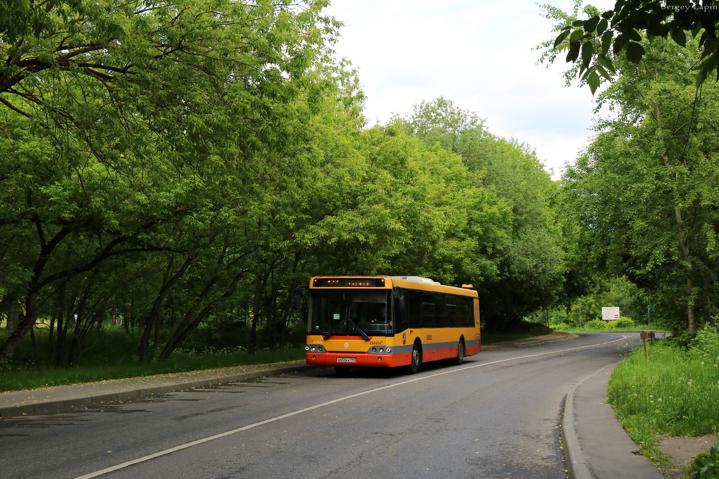 Moskau, LiAZ-5292.22 (2-2-2) Nr. 150101