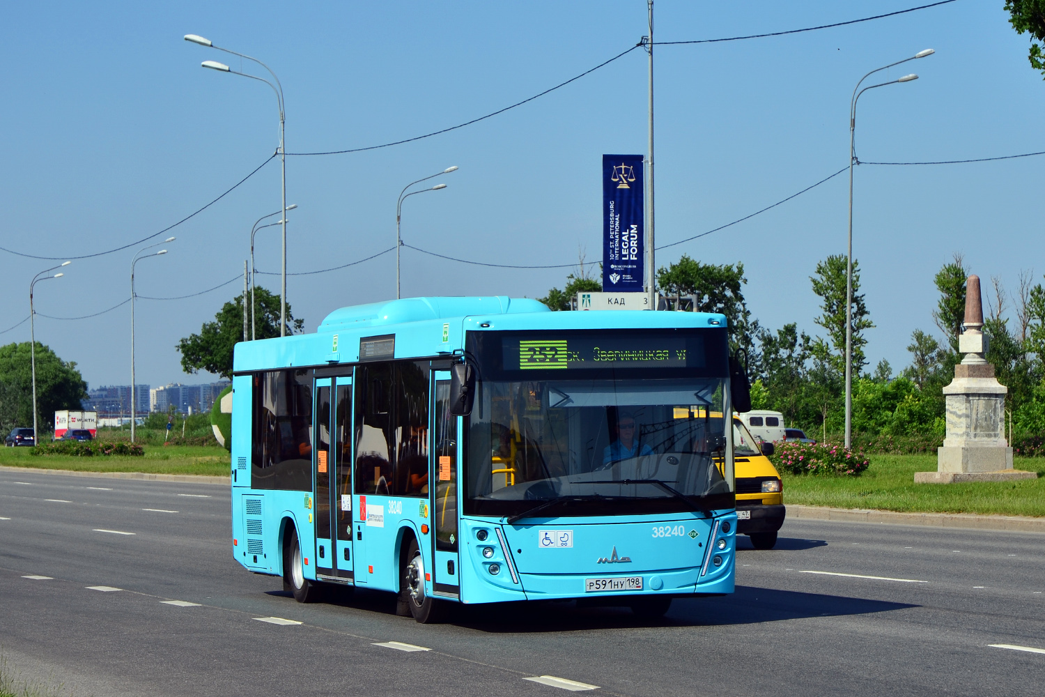 Санкт-Петербург, МАЗ-206.947 № 38240