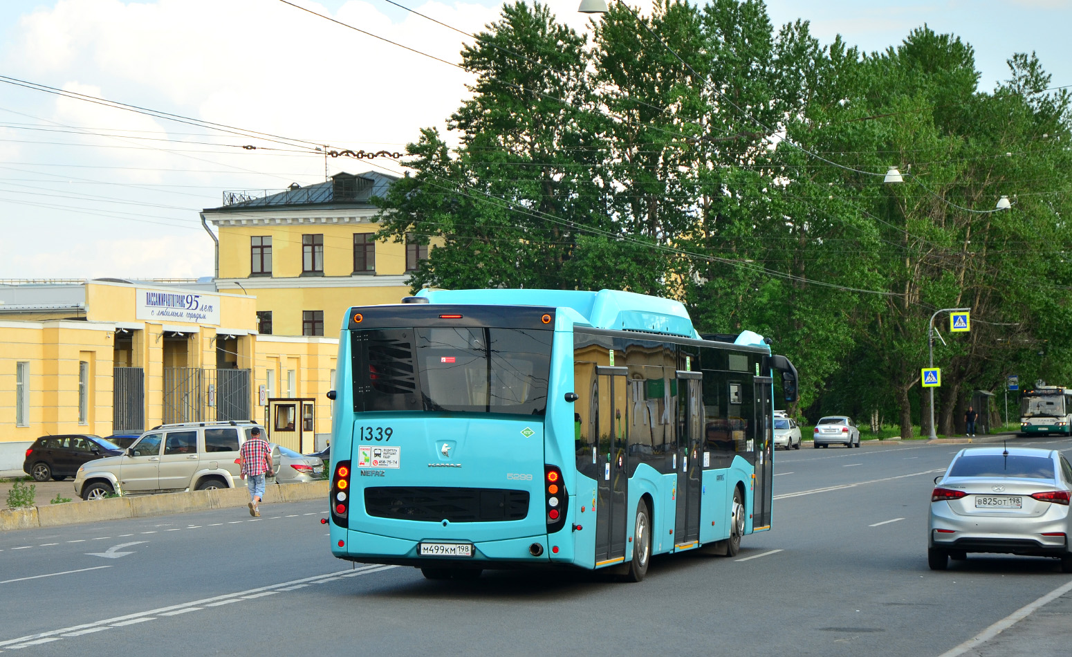 Szentpétervár, NefAZ-5299-40-57 (CNG) sz.: 1339