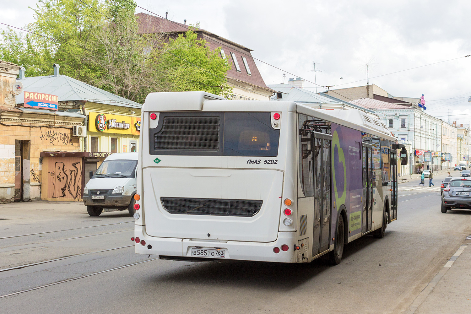 Самарская область, ЛиАЗ-5292.67 (CNG) № В 585 ТО 763