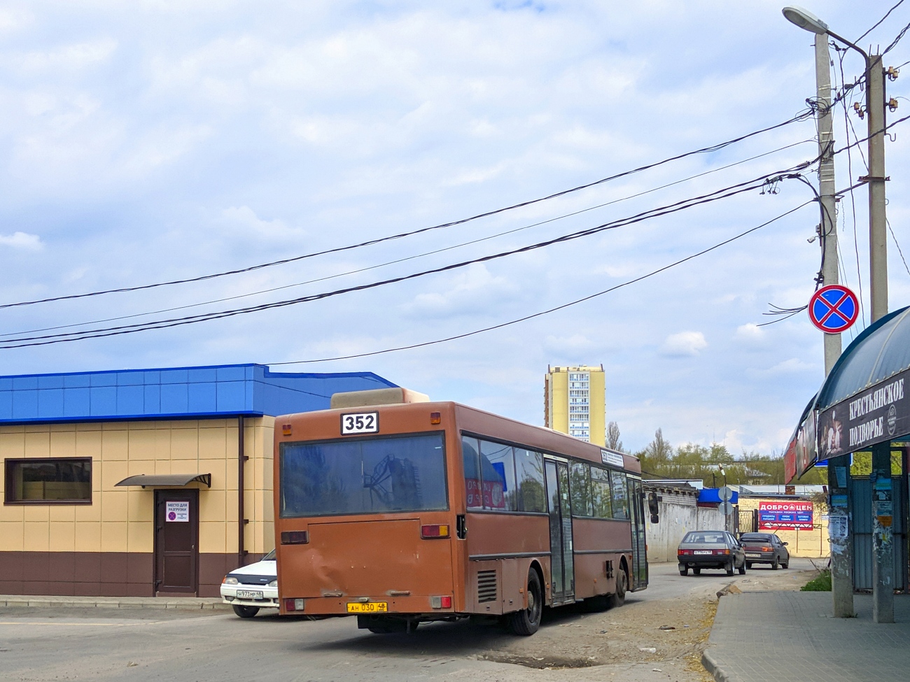 Липецкая область, Mercedes-Benz O405 № АН 030 48