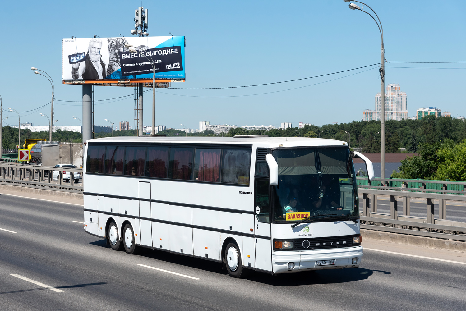 Воронежская область, Setra S215HDH № А 274 ЕТ 136