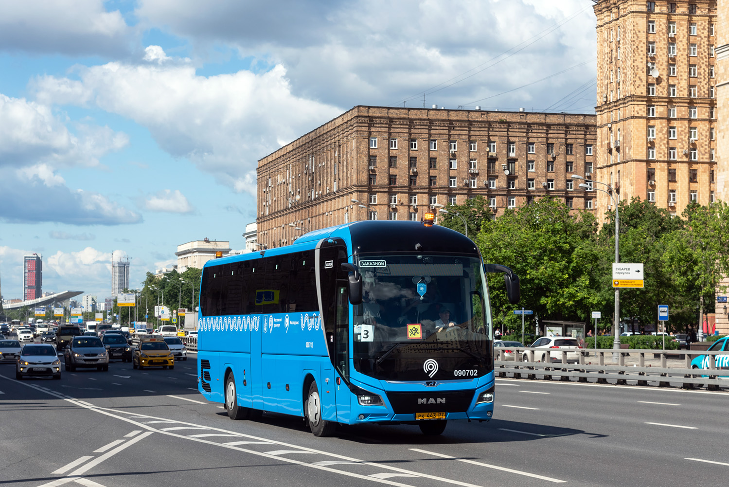 Москва, MAN R07 Lion's Coach RHC444 № 090702