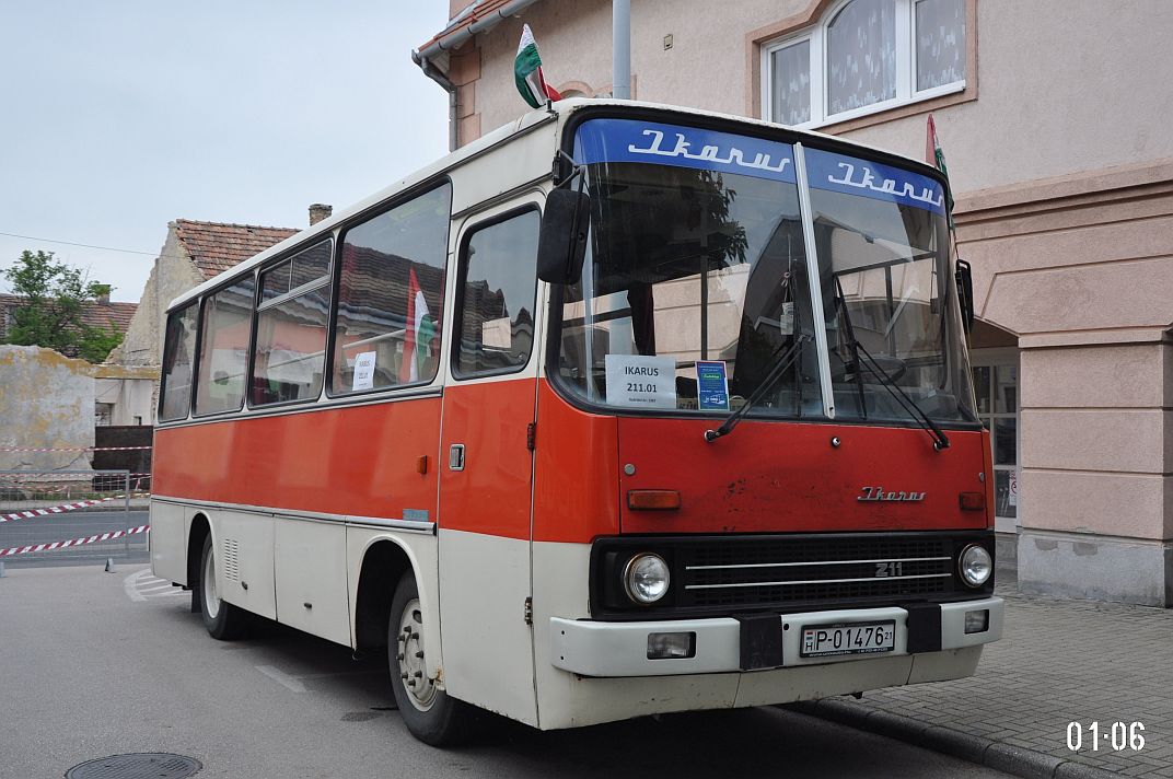 Венгрия, Ikarus 211.01 № P-01476 21; Венгрия — III. Nemzetközi Ikarus Találkozó, Tapolca (2022)