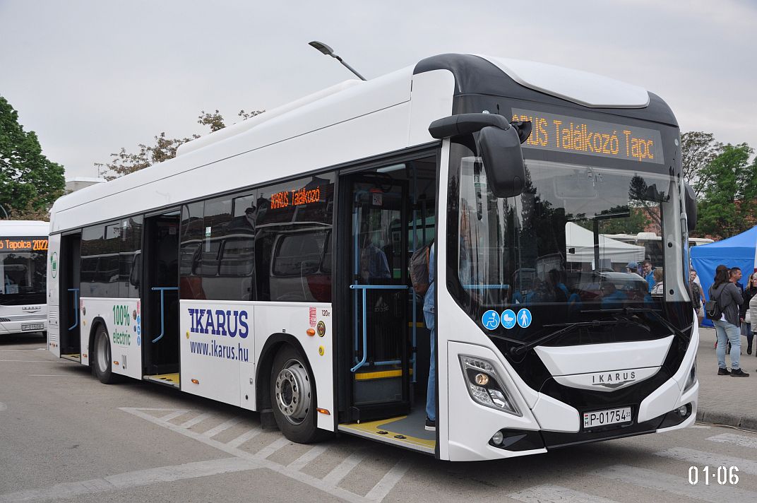 Венгрия, Ikarus 120.EL № P-01754 22; Венгрия — III. Nemzetközi Ikarus Találkozó, Tapolca (2022)