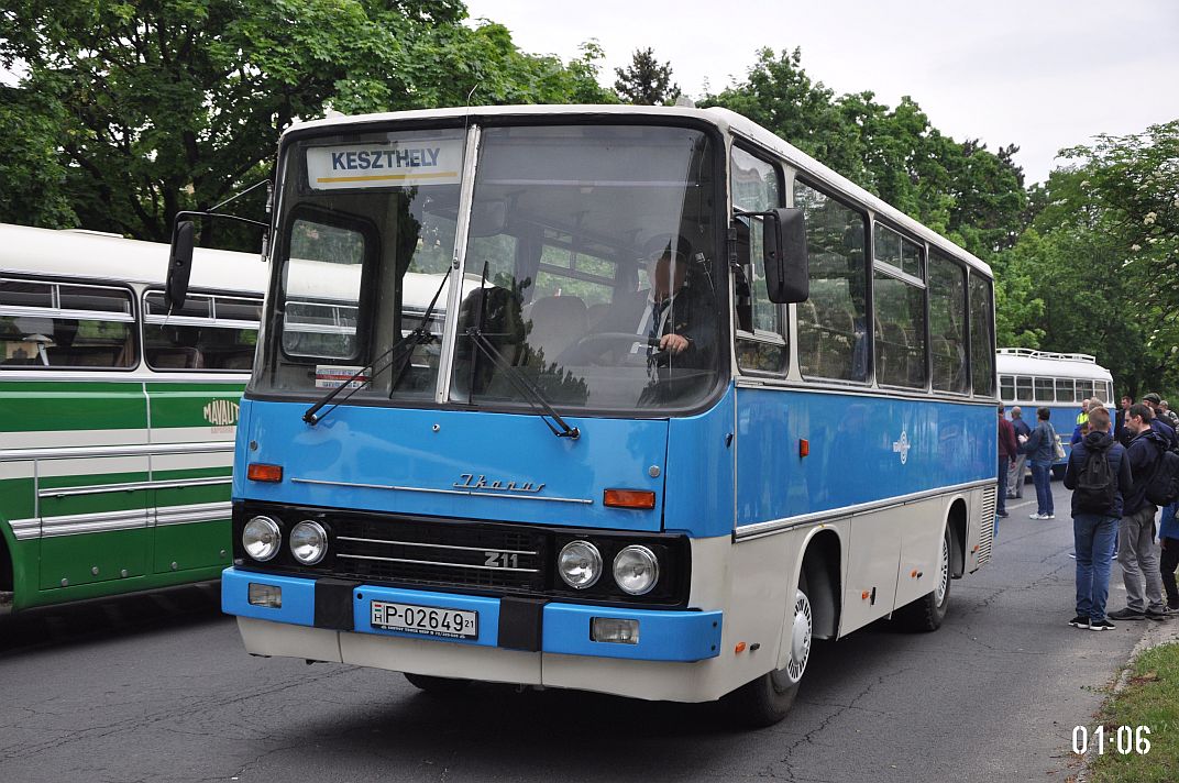 Венгрия, Ikarus 211.01 № P-02649 21; Венгрия — III. Nemzetközi Ikarus Találkozó, Tapolca (2022)