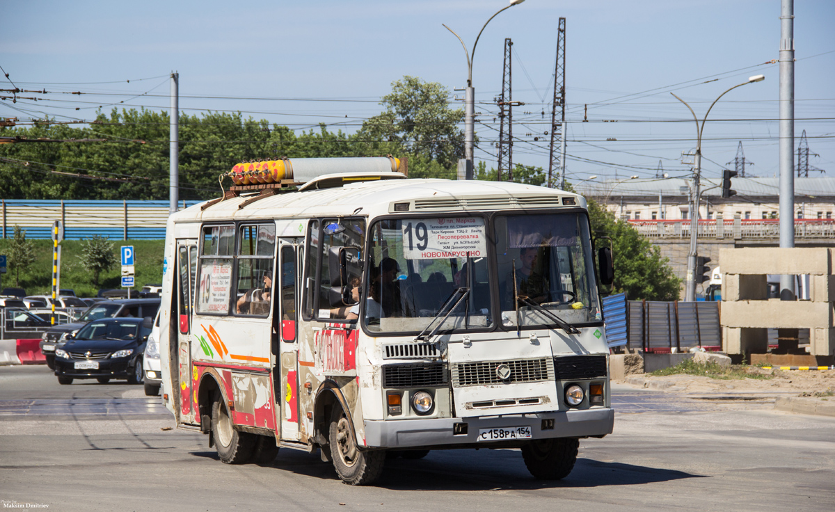 Новосибирская область, ПАЗ-32054 № С 158 РА 154