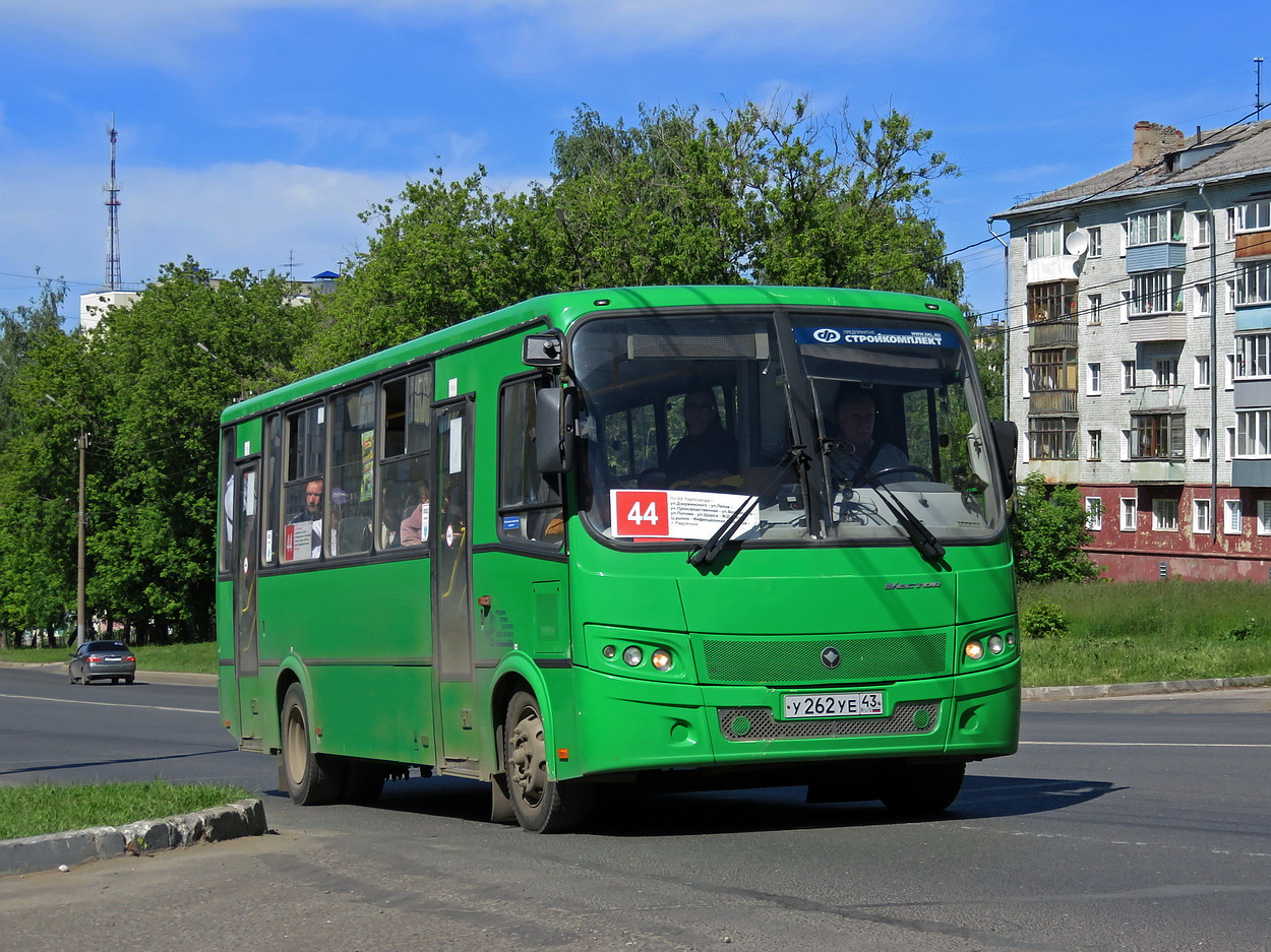 Кировская область, ПАЗ-320412-04 "Вектор" № У 262 УЕ 43