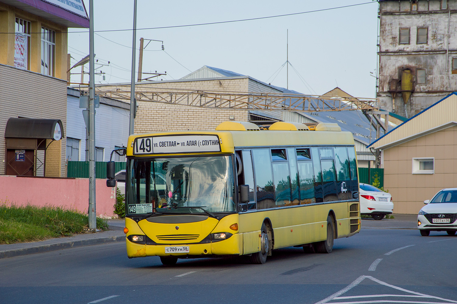 Пензенская область, Scania OmniLink I (Скания-Питер) № С 709 УН 58