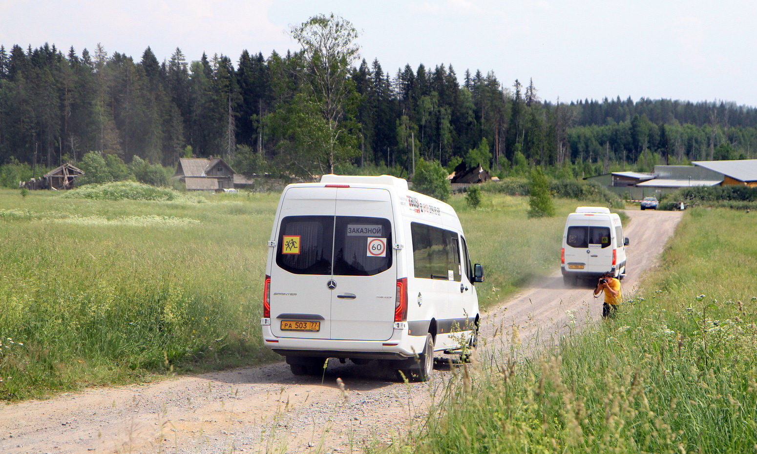 Санкт-Петербург, Луидор-223685 (MB Sprinter) № РА 503 77