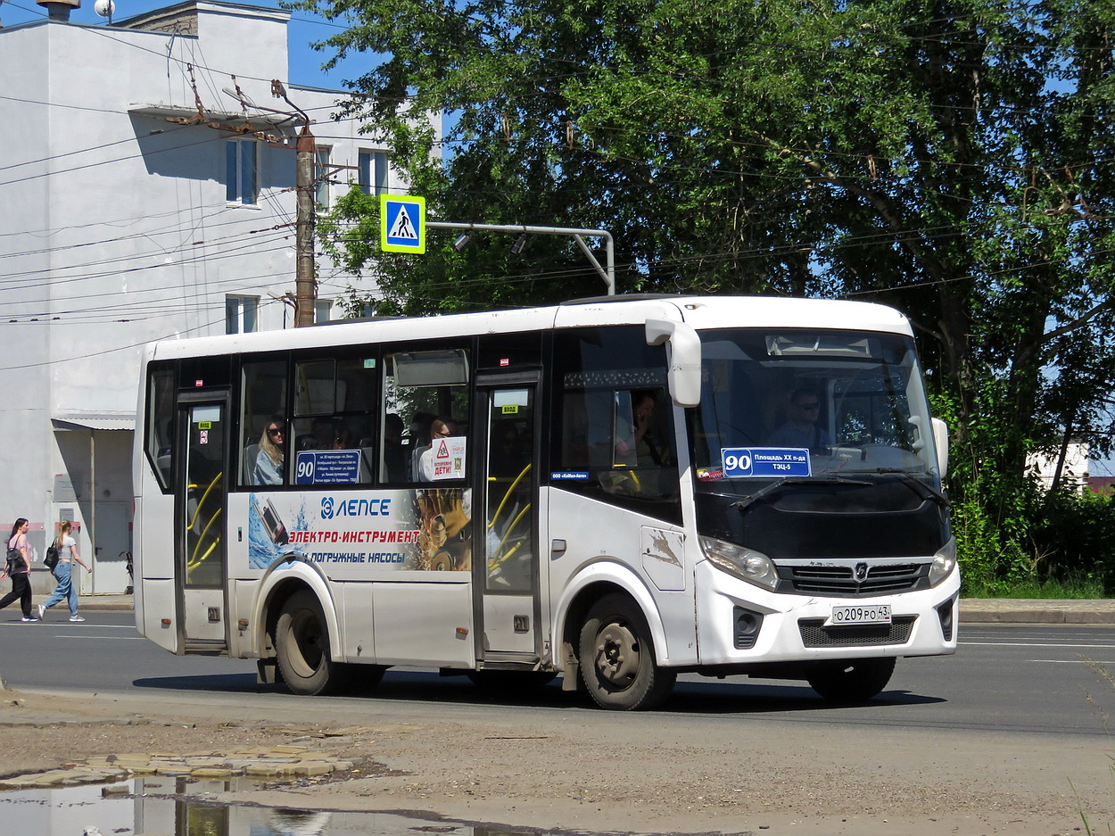 Кировская область, ПАЗ-320405-04 "Vector Next" № О 209 РО 43