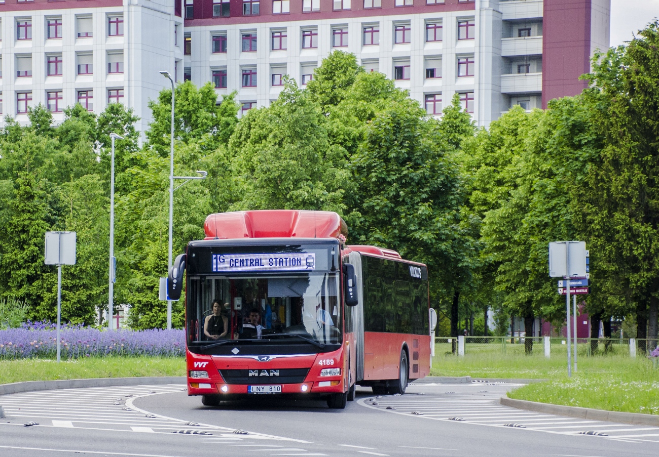 Літва, MAN A23 Lion's City G NG313 CNG № 4189