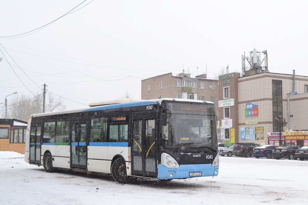Астана, Irisbus Citelis 12M № H343