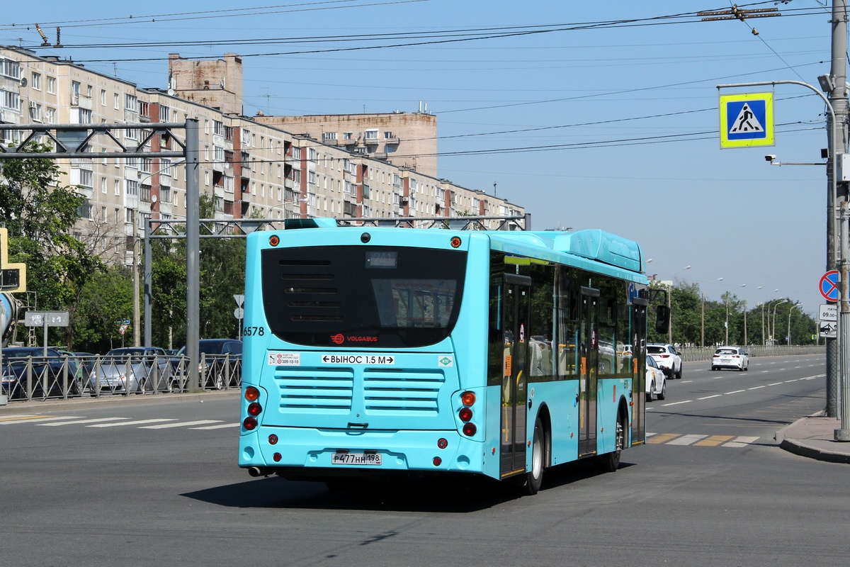Санкт-Петербург, Volgabus-5270.G4 (CNG) № 6578