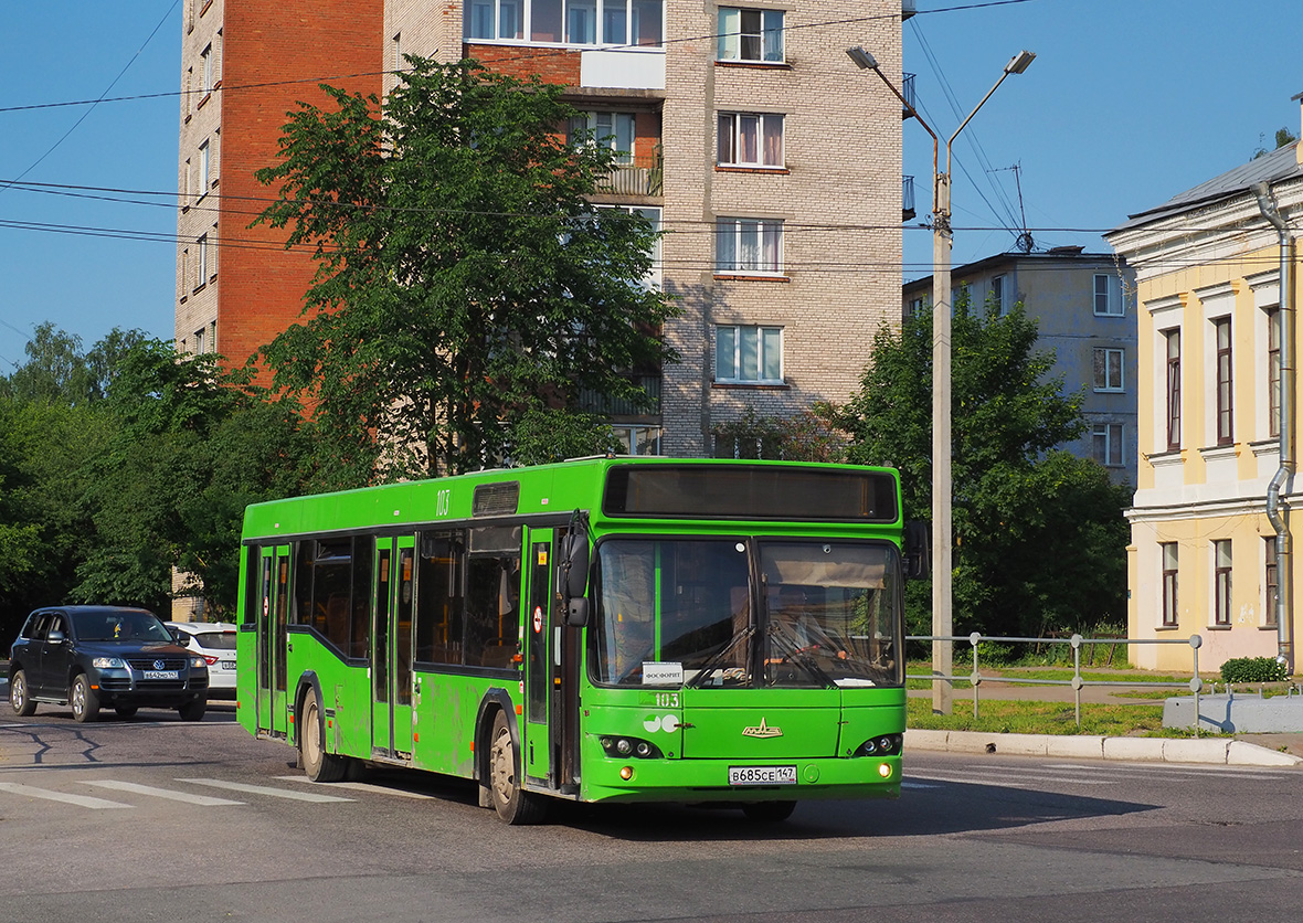 Leningrad Gebiet, MAZ-103.465 Nr. В 685 СЕ 147