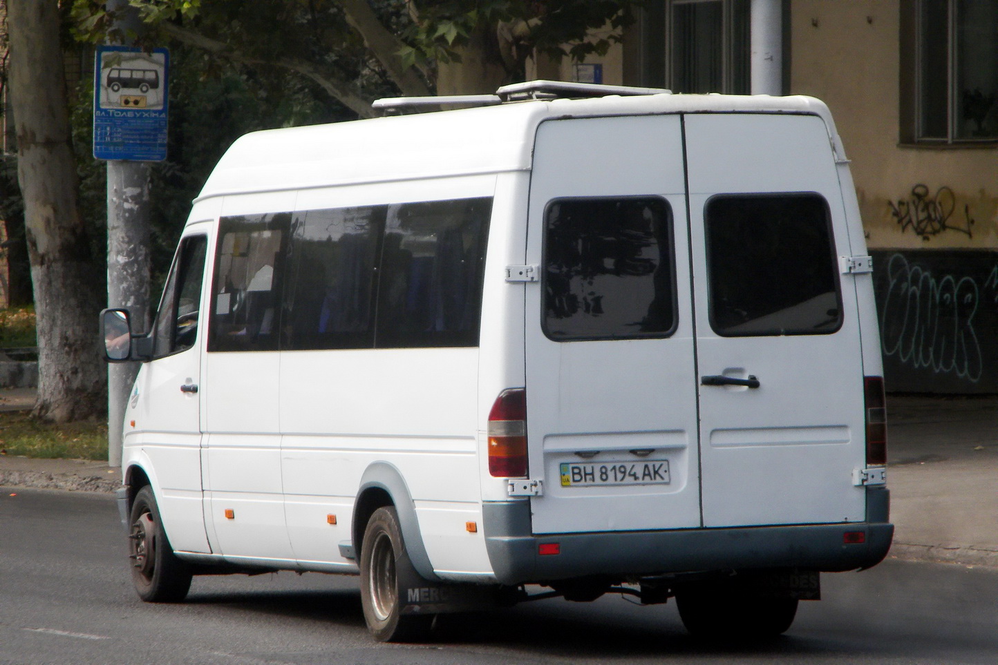 Одесская область, Mercedes-Benz Sprinter W904 412D № BH 8194 AK