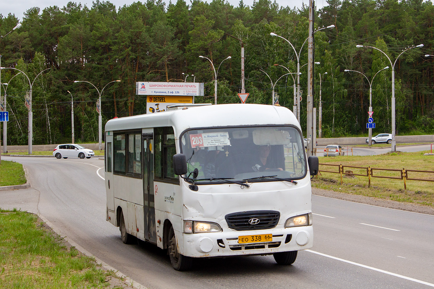 Свердловская область, Hyundai County LWB (ТагАЗ) № ЕО 338 66