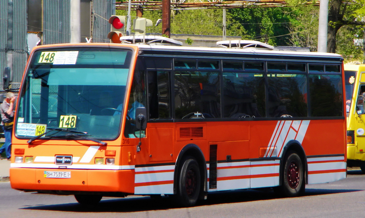 Odessa region, Van Hool A508 # 316