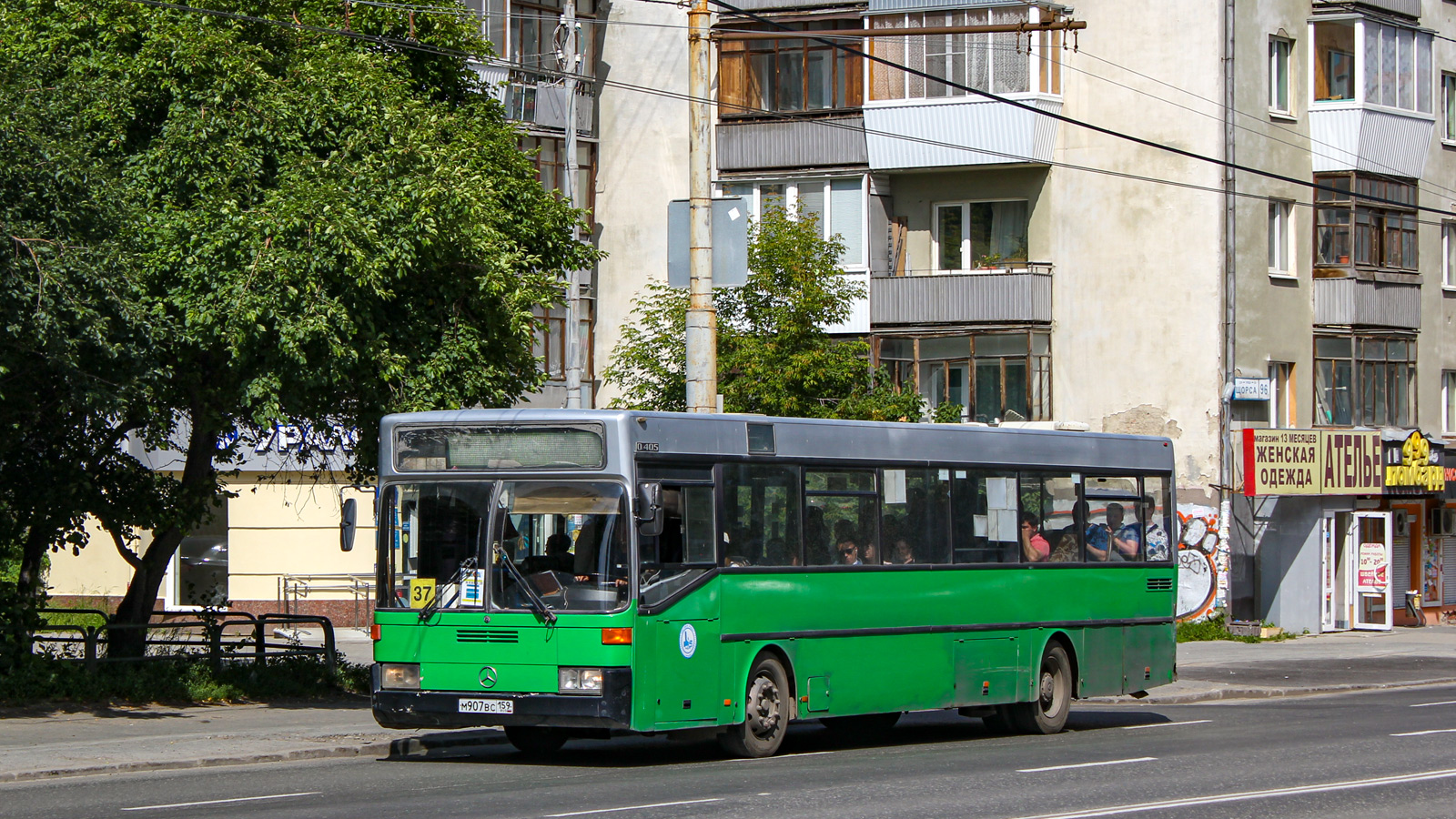 Свердловская область, Mercedes-Benz O405 № М 907 ВС 159