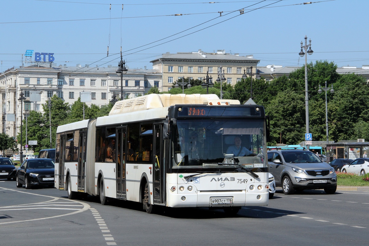 Санкт-Петербург, ЛиАЗ-6213.71 № 7549