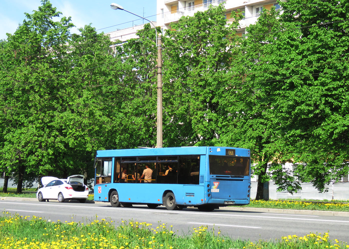 Санкт-Петербург, МАЗ-206.067 № В 168 КТ 178