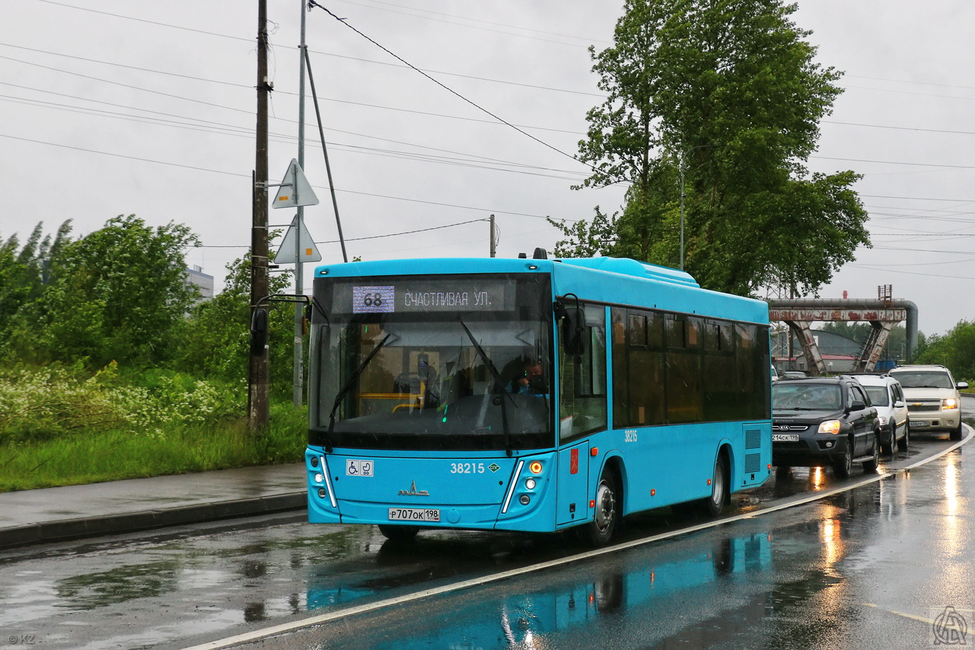 Санкт-Петербург, МАЗ-206.947 № 38215