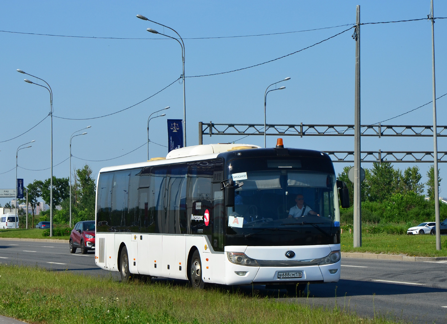 Санкт-Петербург, Yutong ZK6121HQ № В 688 СМ 178