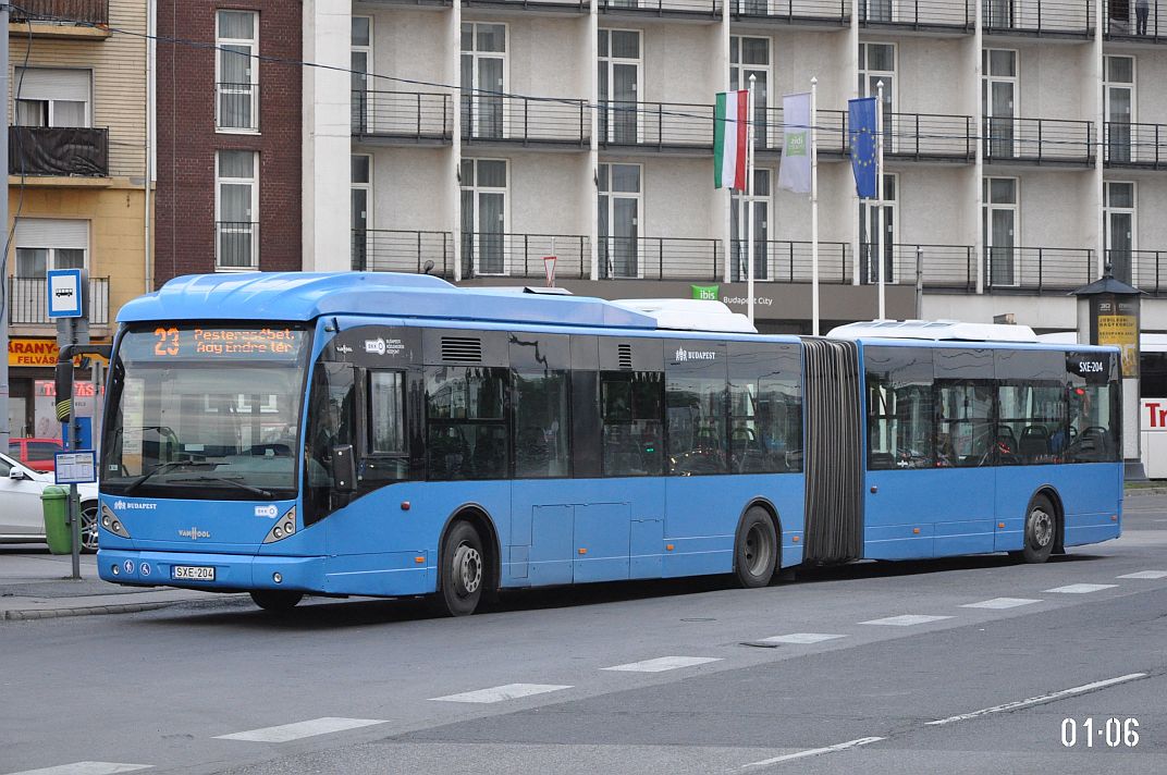 Венгрия, Van Hool New AG300 № SXE-204