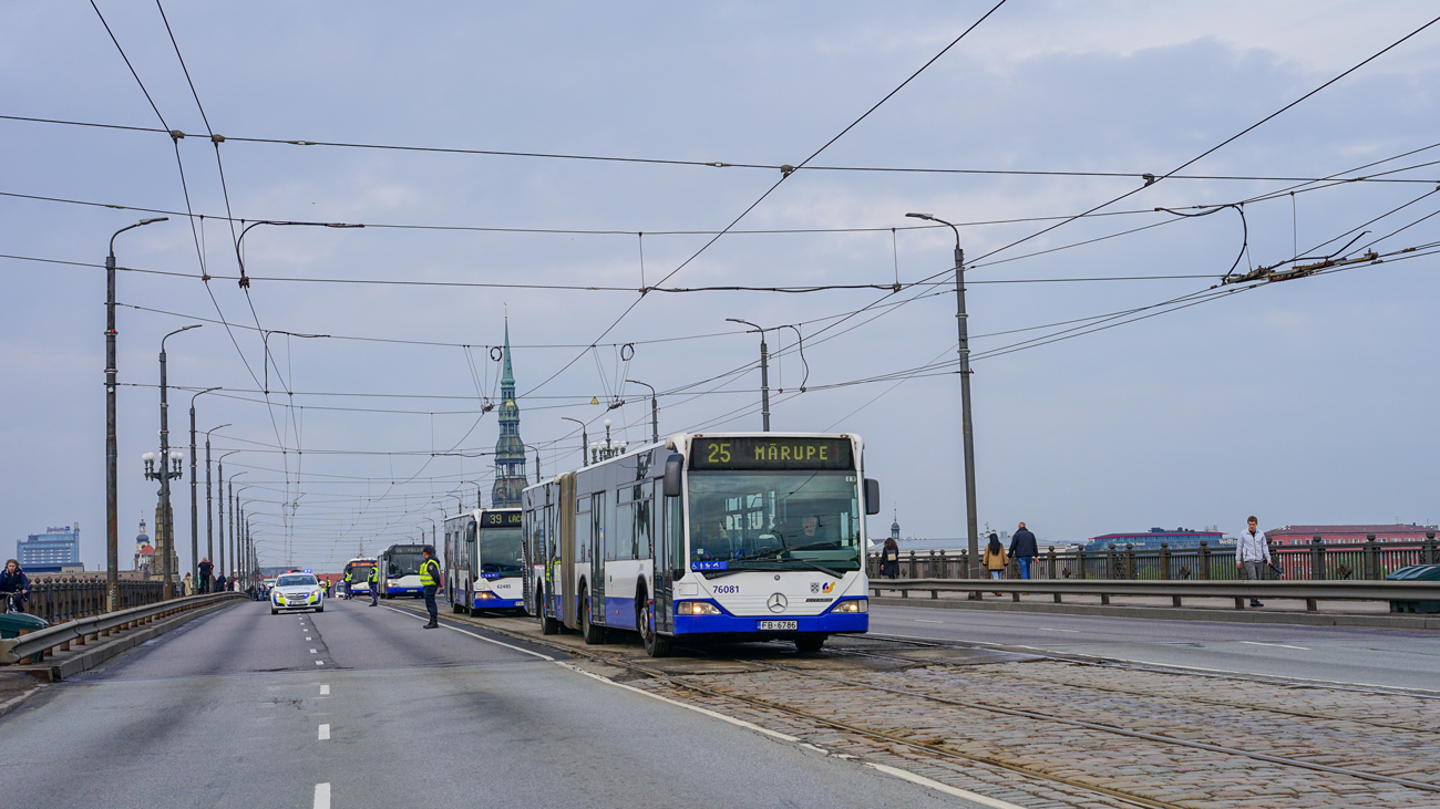 Латвия, Mercedes-Benz O530G Citaro G № 76081