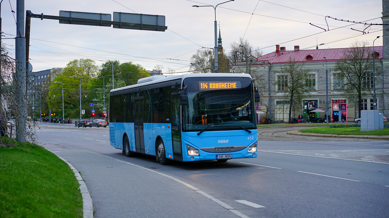 Эстония, IVECO Crossway LE Line 10.8M № 412