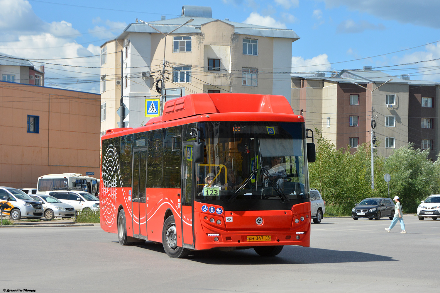 Sacha (Jakutsko), KAvZ-4270-82 č. КМ 347 14