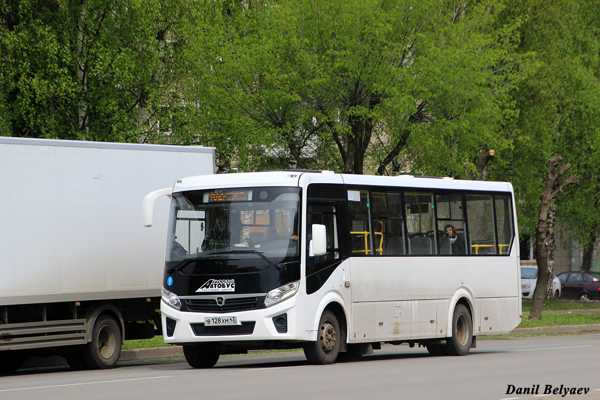 Kirov region, PAZ-320425-04 "Vector Next" Nr. В 128 ХМ 43