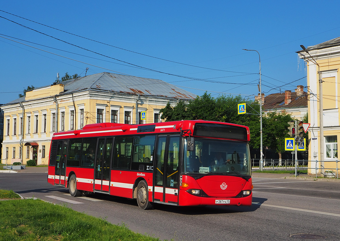 Ленинградская область, Scania OmniCity I № Р 387 РА 33