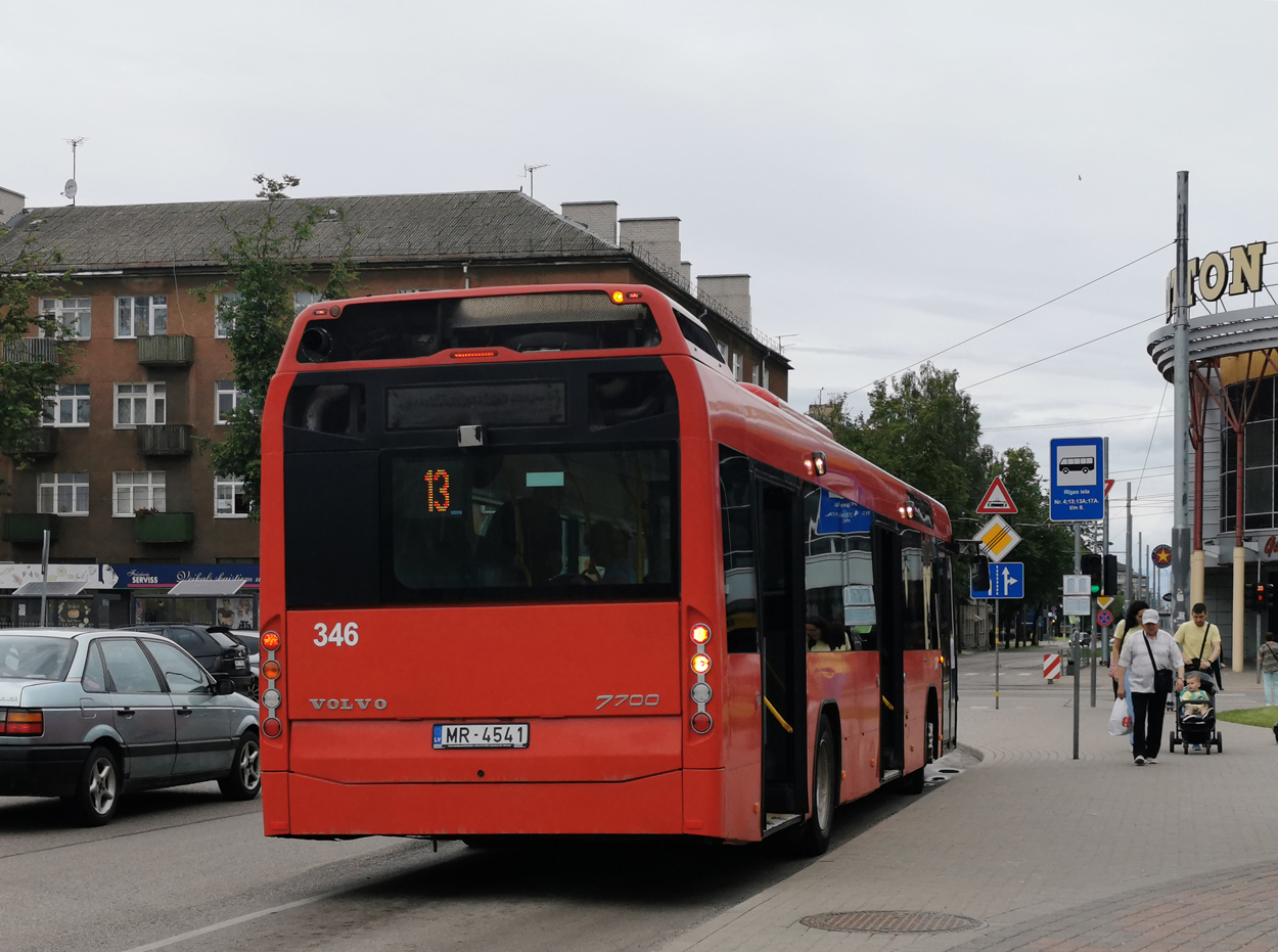 Латвия, Volvo 7700 № 346