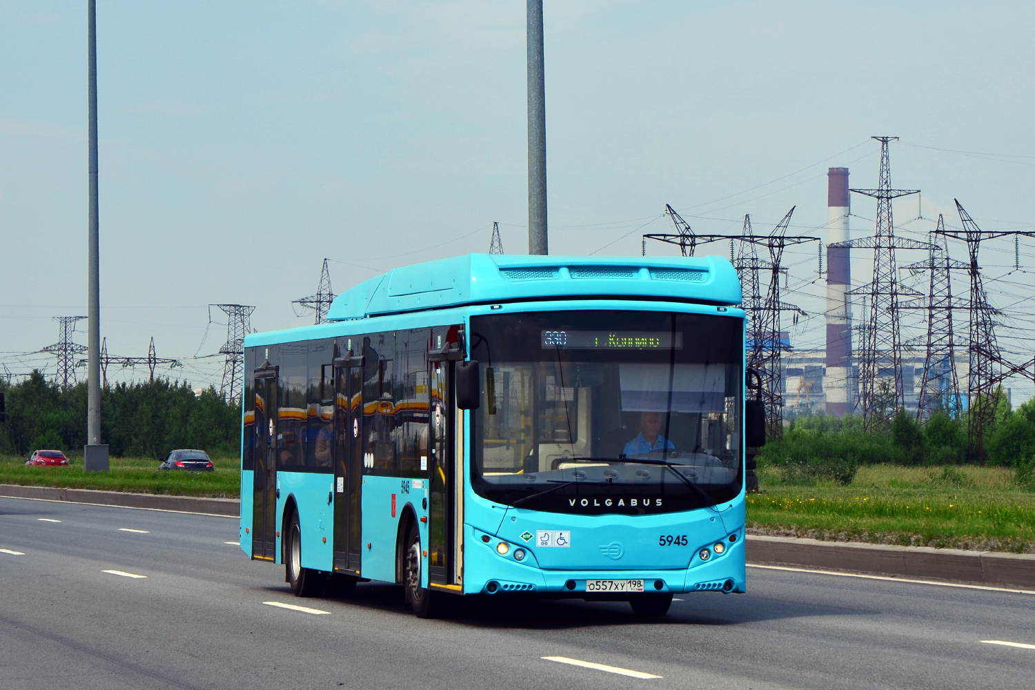 Санкт-Петербург, Volgabus-5270.G2 (CNG) № 5945