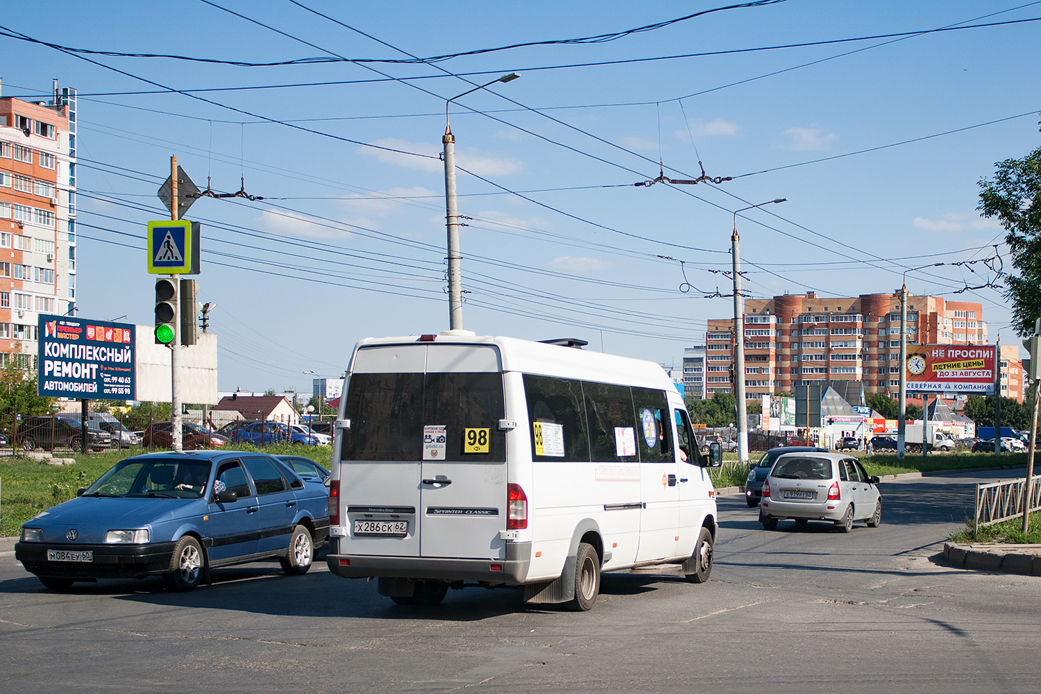 Рязанская область, Луидор-223201 (MB Sprinter Classic) № Х 286 СК 62