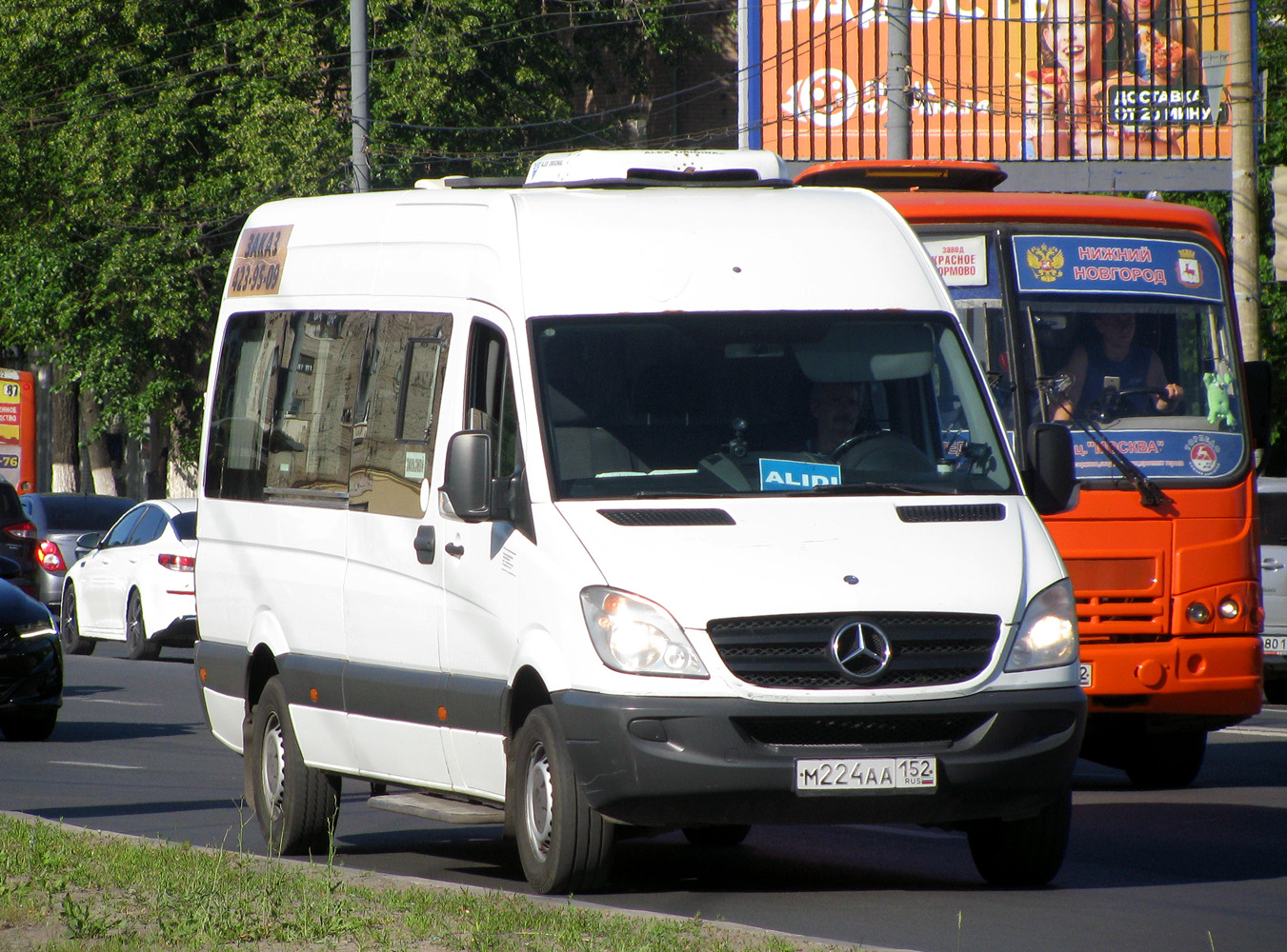 Нижегородская область, Луидор-223640 (MB Sprinter) № М 224 АА 152