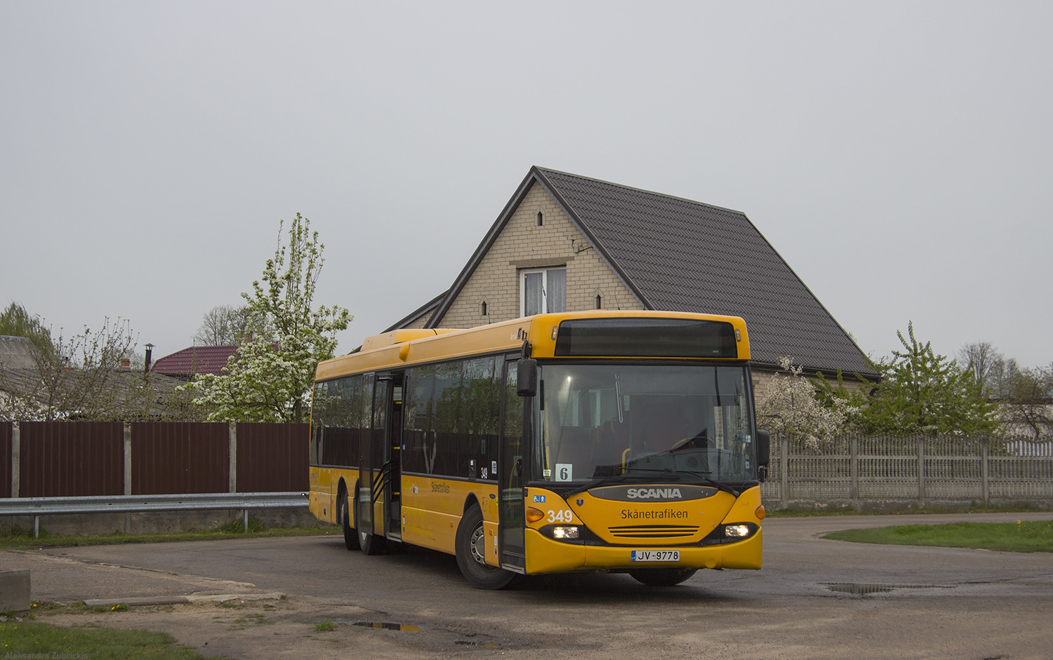 Латвия, Scania OmniLink I № 349