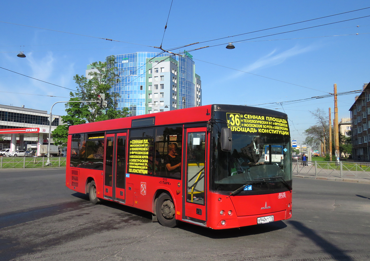 Санкт-Петербург, МАЗ-206.067 № В 940 КТ 178