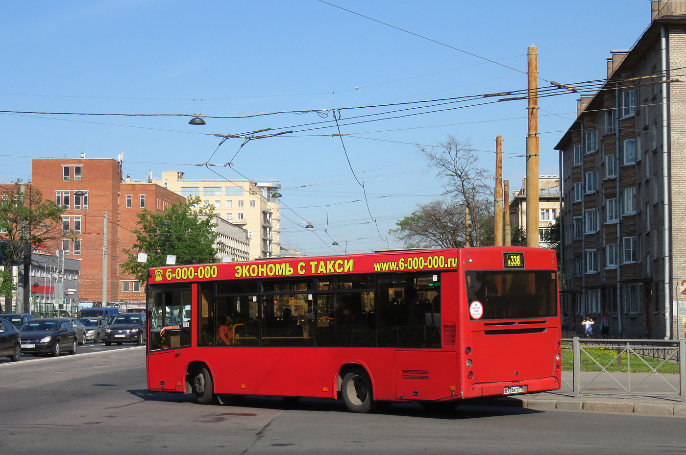 Санкт-Петербург, МАЗ-206.067 № В 926 КТ 178