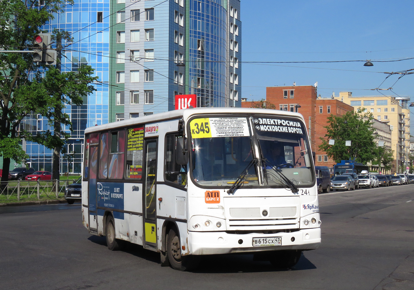 Санкт-Петербург, ПАЗ-320402-05 № 240