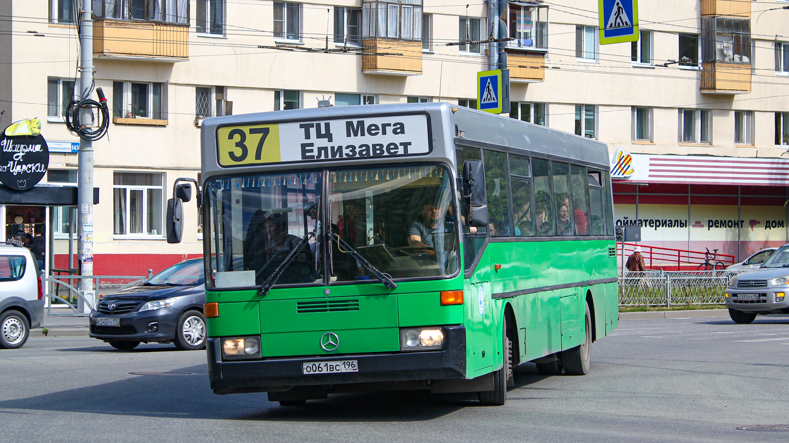 Свердловская область, Mercedes-Benz O405 № О 061 ВС 196