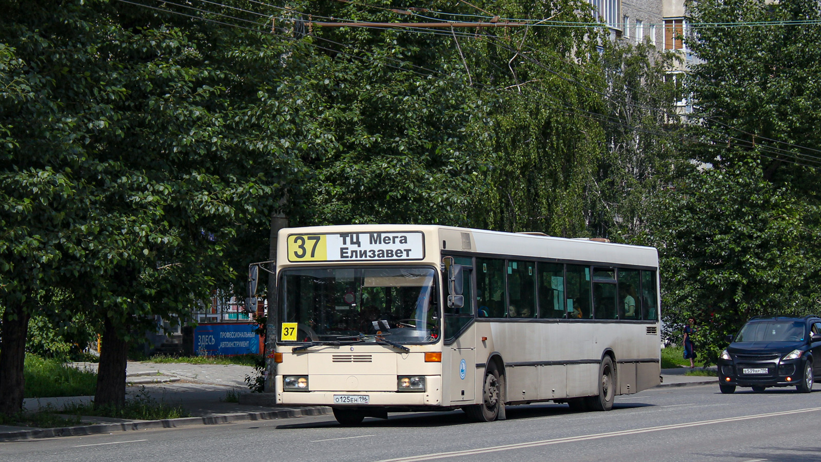 Свердловская область, Mercedes-Benz O405N № О 125 ЕН 196