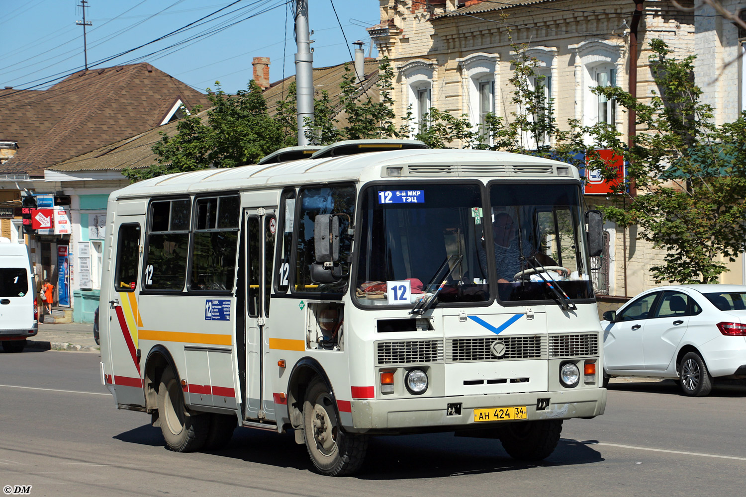 Волгоградская область, ПАЗ-32053 № АН 424 34