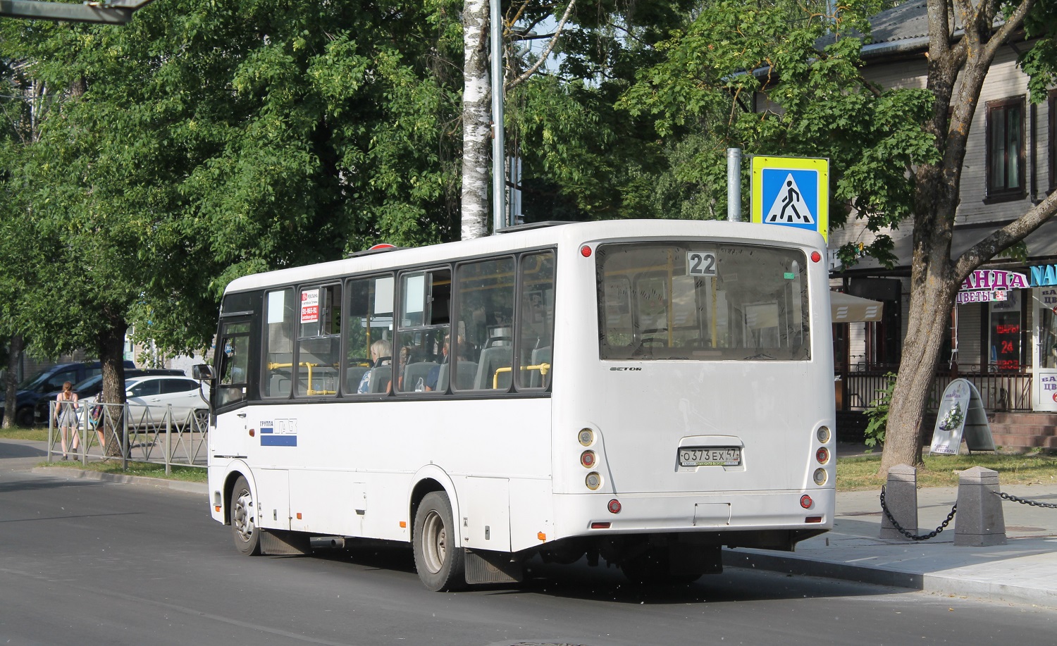 Ленинградская область, ПАЗ-320412-05 "Вектор" № О 373 ЕХ 47