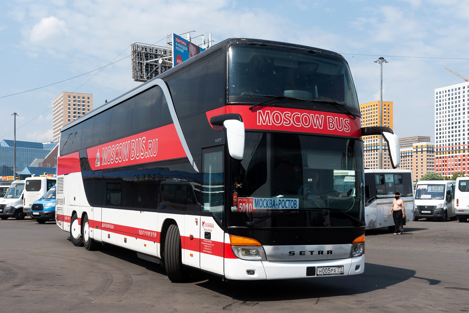 Ростовская область, Setra S431DT № Н 005 РА 77