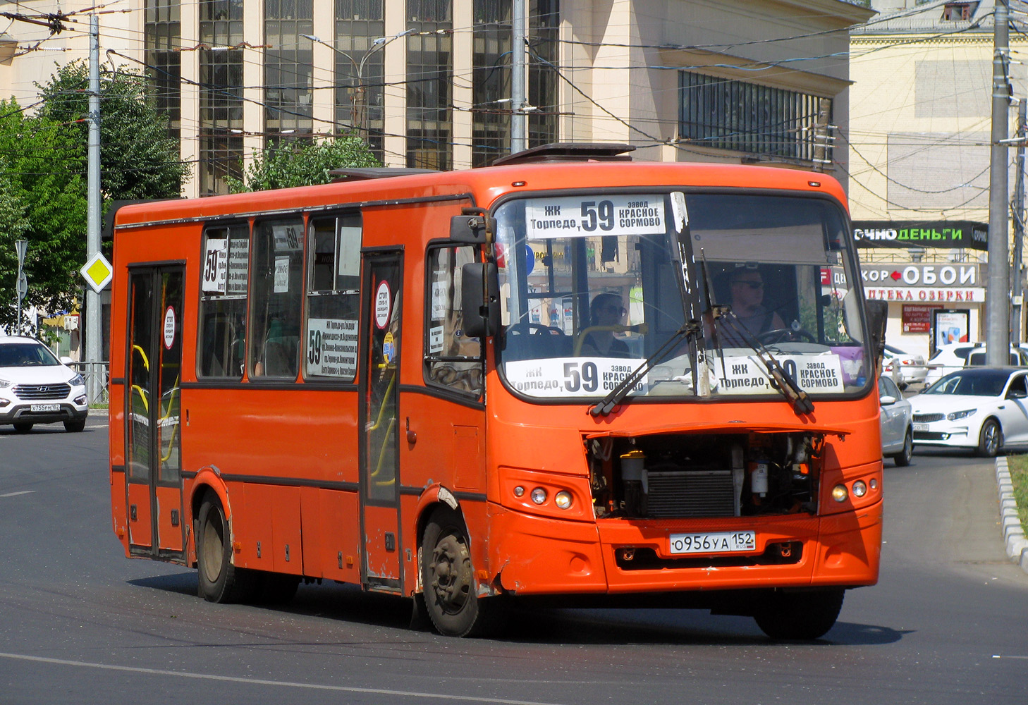 Нижегородская область, ПАЗ-320414-05 "Вектор" (1-2) № О 956 УА 152