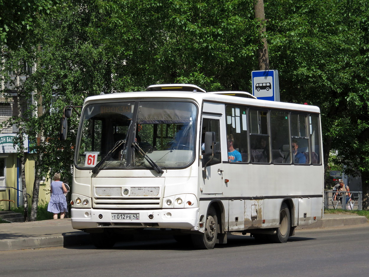 Кировская область, ПАЗ-320402-05 № Т 012 РЕ 43