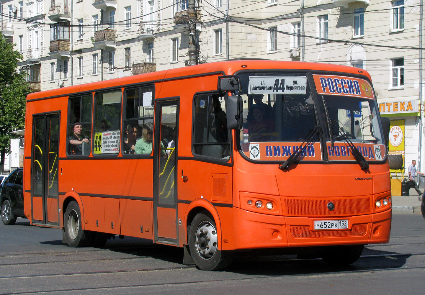 Нижегородская область, ПАЗ-320414-05 "Вектор" № Р 652 РК 152