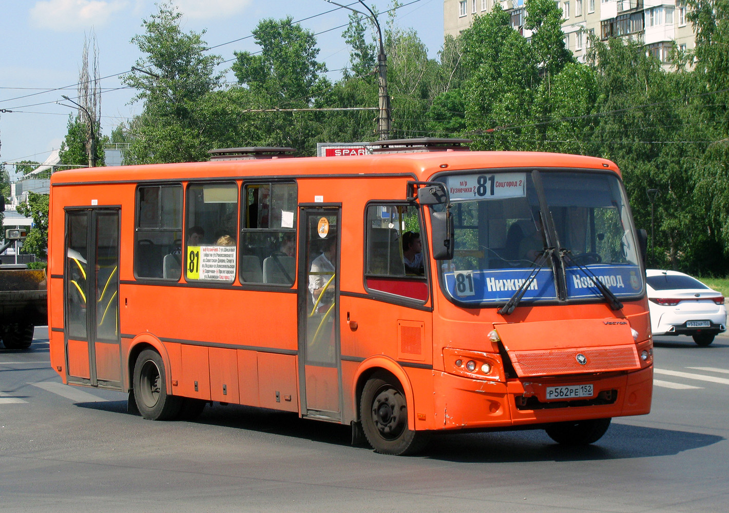 Нижегородская область, ПАЗ-320414-05 "Вектор" № Р 562 РЕ 152